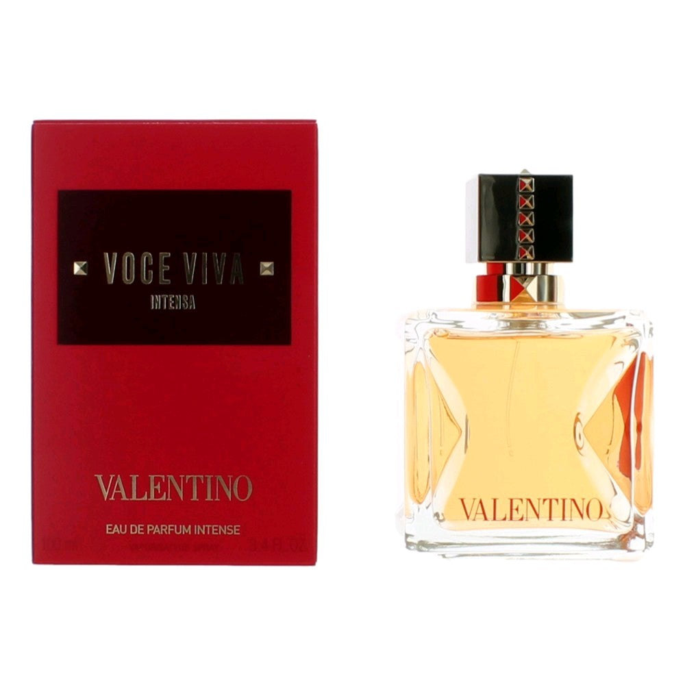 Bottle of Valentino Voce Viva Intense by Valentino, 3.4 oz Eau De Parfum Spray for Women
